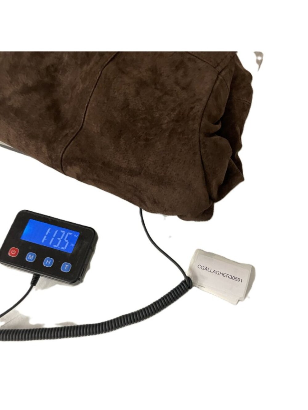 Zara Womens Leather Suede Bomber Jacket Coat Large L Brown 3046/258 NWT - Picture 15 of 15